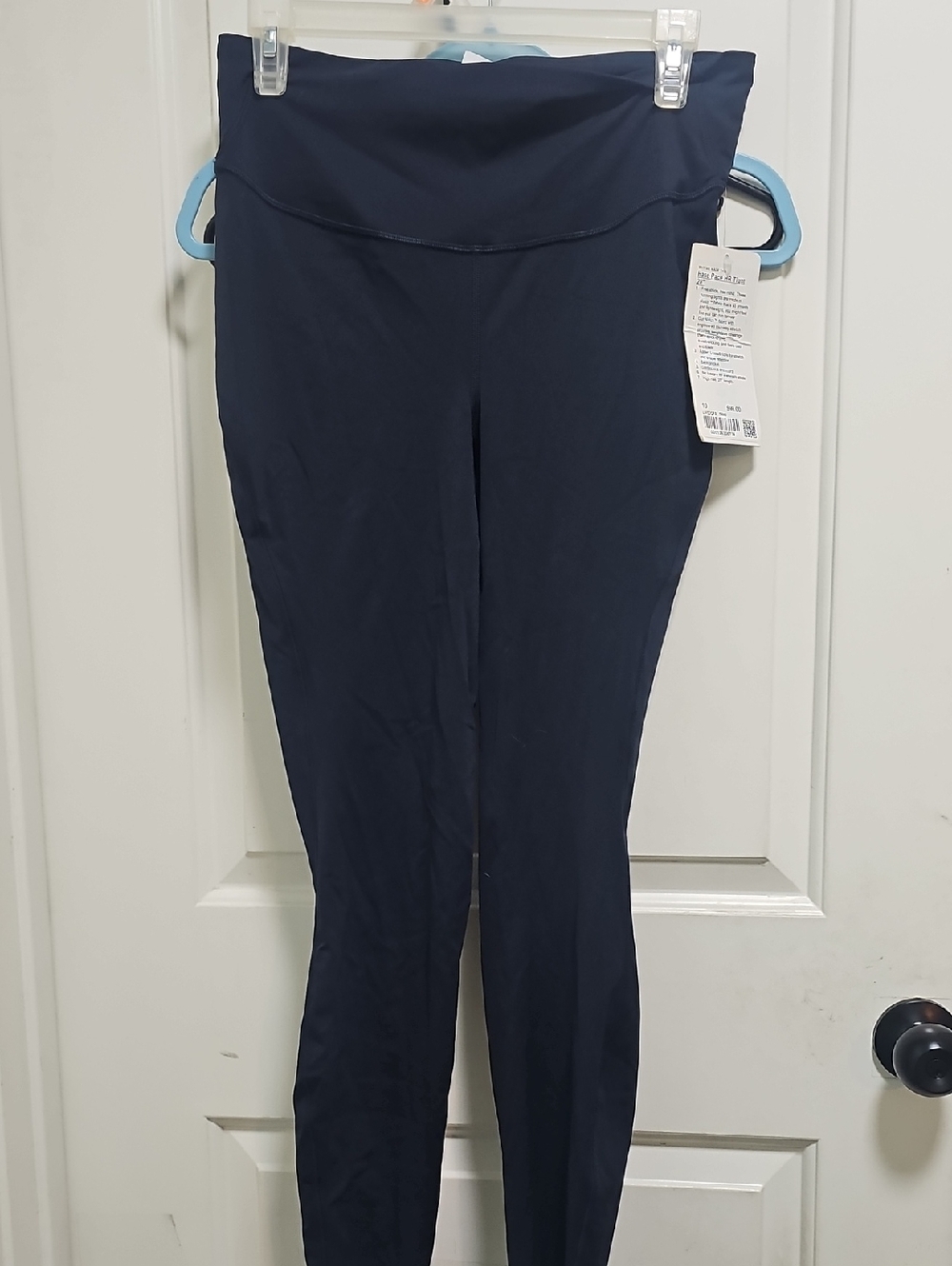 lululemon athletica Navy High-Rise Leggings with Wide Waistband